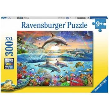 Ravensburger: Puzzle 300 db - Delfin paradicsom kép