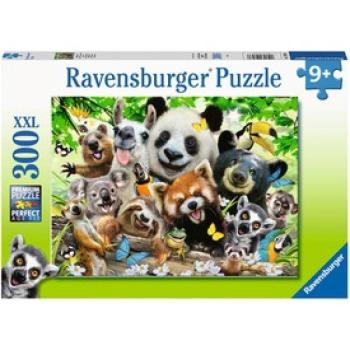 Ravensburger: Puzzle 300 db - Vadvilág-szelfi kép