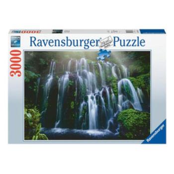 Ravensburger Puzzle 3000 db - Vízesés Balin kép