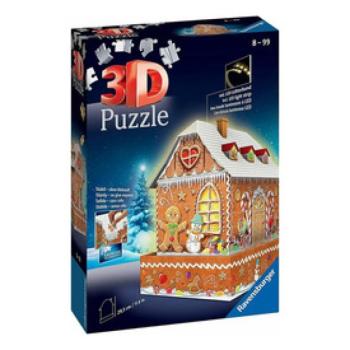 Ravensburger Puzzle 3D 216 db - Mézeskalács kép