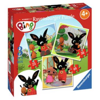 Ravensburger Puzzle 3in1 db - Bing kép