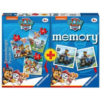 Ravensburger Puzzle 3IN1 + memóriajáték - Mancs Őrjárat kép