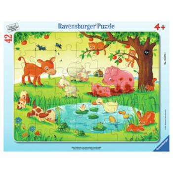 Ravensburger Puzzle 42 db - Állatkölykök kép