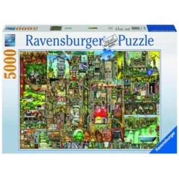Ravensburger: Puzzle 5 000 db - Bizarr város kép