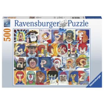 Ravensburger: Puzzle 500 db - Arcok kép