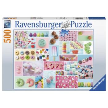 Ravensburger: Puzzle 500 db - Édes csábítás kép