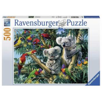 Ravensburger: Puzzle 500 db - Koalák a fákon kép