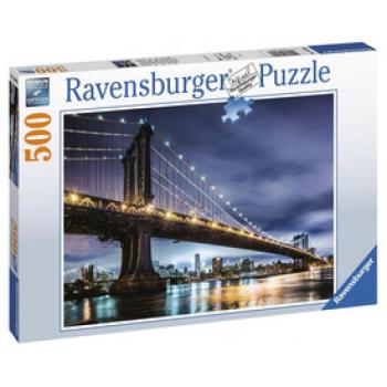 Ravensburger: +Puzzle 500 db - New York, ahol senki nem alszik kép