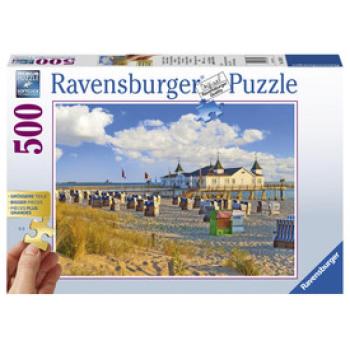 Ravensburger: Puzzle 500 db - Strand, Ahlbeck kép