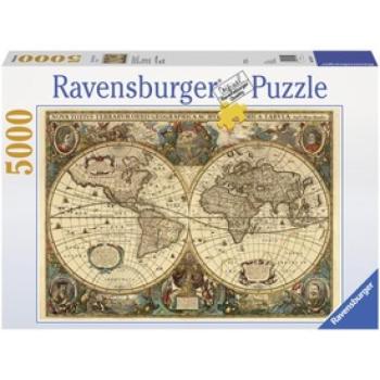 Ravensburger Puzzle 5000 db - Történelmi világtérkép kép