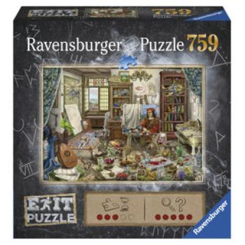 Ravensburger Puzzle Exit 759 db - A művész szobája kép