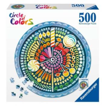 Ravensburger Puzzle kör 500 db - Cukorka kép