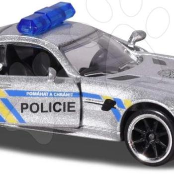 Rendőrautó Rendőrség Majorette fém nyitható hossza 7,5 cm cseh verzió kép