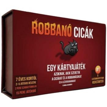 Robbanó cicák kártyajáték kép