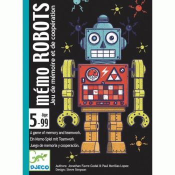 Robot kereső - Kooperációs memória kártyajáték - Robots - DJ05097 kép