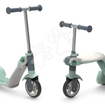 Roller&bébitaxi Reversible Switch 2in1 Scooter Smoby háromkerekű halk haladással a kar magassága 53/63 cm teherbírása 20 kg 18 hó-tól kép