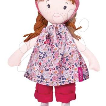 Rongybaba Capucine Having Fun Jolijou 36 cm barna hajjal mintás ruhában puha textilből 5 évtől kép