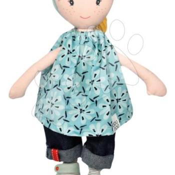 Rongybaba Evy Having Fun Jolijou 36 cm szőke kék ruhában puha textilből 5 évtől kép