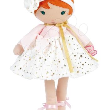 Rongybaba kisbabáknak Valentine K Doll Tendresse Kaloo 32 cm csillagos ruhácskában puha textilből ajándékcsomagolásban 0 hó-tól kép