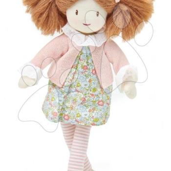 Rongybaba Marty Rag Doll ThreadBear 35 cm pihe-puha pamutból barna copfokkal kép