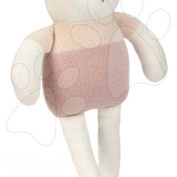 Rongybaba nyuszi Baby Threads Cream Bunny ThreadBear 35 cm krémszinű pihe-puha pamutból 0 hó-tól kép