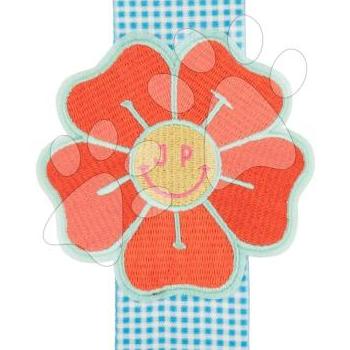 Rugalmas gumiszalag tízórais dobozra Lunchbox Elastic Vichy Love Blue  Jeune Premier luxus kivitel kép