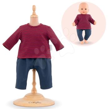 Ruha szett Striped T-shirt&Pants Mon Grand Poupon Corolle 36 cm játékbaba részére 24 hó-tól kép