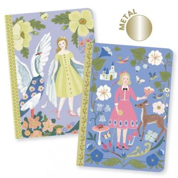 Sabina dupla jegyzetfüzete - 2xA/6 Jegyzet füzet - Sabina little notebooks - Djeco - DD03599 kép