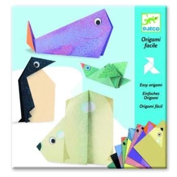Sarkkör állatai - Origami - Polar animals - Djeco kép