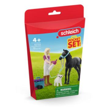 Schleich Horse Club Gondozási Készlet Csikónak kép