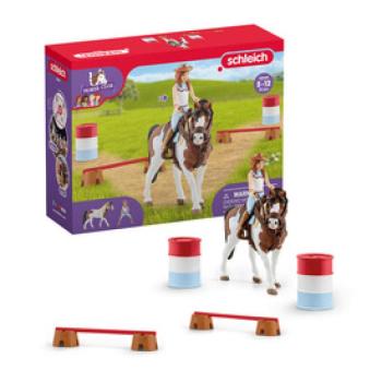 Schleich Horse Club Hannah vadnyugati lovagló készlete SLH42441 kép