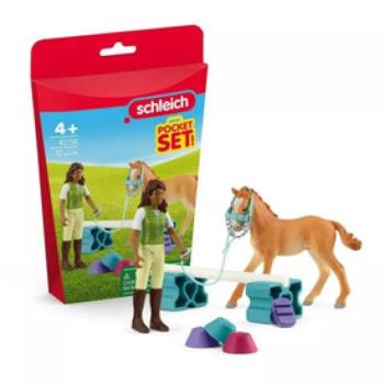 Schleich Horse Club Kiképző Készlet Csikónak kép