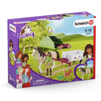 Schleich Horse Club Sarah kempingezik kép