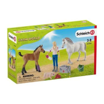 Schleich Orvoslátogatás kancánál és csikóknál kép