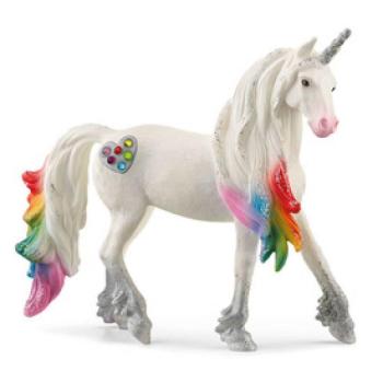 Schleich Ranbow love unicorn stallion kép