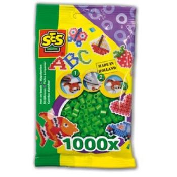 SES: Vasalható gyöngy 1000 darabos - zöld kép