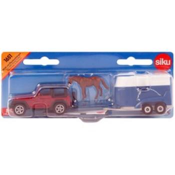 SIKU Jeep Wrangler lószállítóval 1:55 - 1651 kép