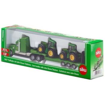 SIKU Kamion John Deere traktorokkal 1:87 - 1837 kép