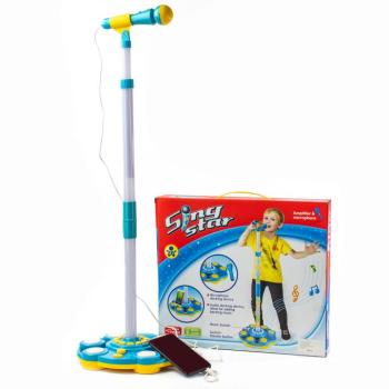 SING STAR LED mp3 játék mikrofon - kék (FX) (BBJ) kép