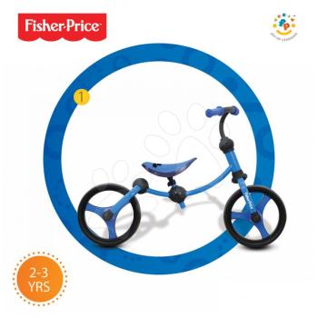 smarTrike tanulóbicikli Fisher-Price Running Bike 2in1 1050233 kék-fekete kép