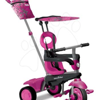smarTrike tricikli Vanilla Pink 4in1 Touch Steering rózsaszín napellenzővel 6702200 kép
