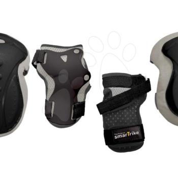 smarTrike védőfelszerelés Safety Gear set M térdre és csuklóra ergonomikus műanyagból fekete 4002005 kép