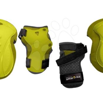 smarTrike védőfelszerelés Safety Gear set S térdre és csuklóra ergonomikus műanyagból zöld 4002003 kép