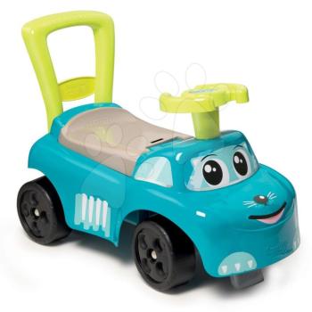 Smoby bébitaxi és járássegítő Auto Blue Ride-on 2in1 kék 720519 kép
