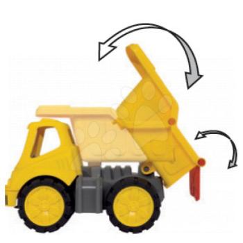 Smoby billenő platós játék kisautó Maxi Bolide 500176 sárga kép