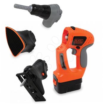 Smoby gyerek szerszámok Black&Decker Evo 360102 fekete-narancssárga kép