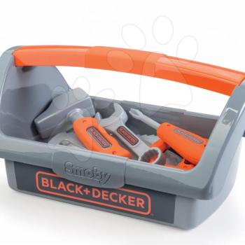 Smoby gyerek szerszámok szerszámosládában Black&Decker 360101 kép