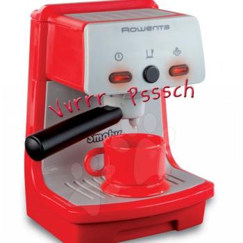 Smoby gyermek kávéfőző Rowenta Espresso 24802 piros kép