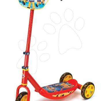 Smoby gyermek roller háromkerekű Fireman Sam állítható kormánnyal 750155 kép