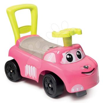 Smoby járássegítő bébitaxi Auto Pink Ride-on 2in1 rózsaszín 720518 kép